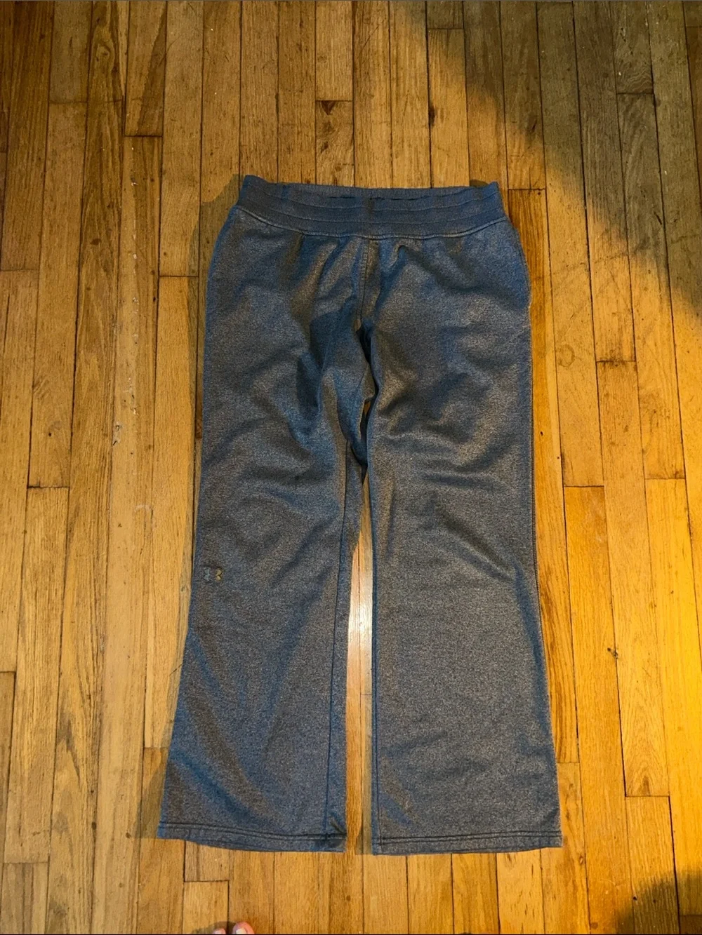 Under Armour Men’s Gray Track Pants - Straight Leg Joggers